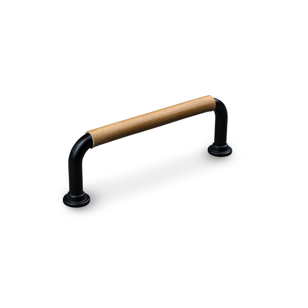 HANDLE BURANO CC96 MATT BLACK LIGHT BROWN SWEPT