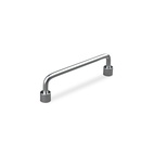 HANDLE LIMONE CC128 ALUMINIUM-LOOK