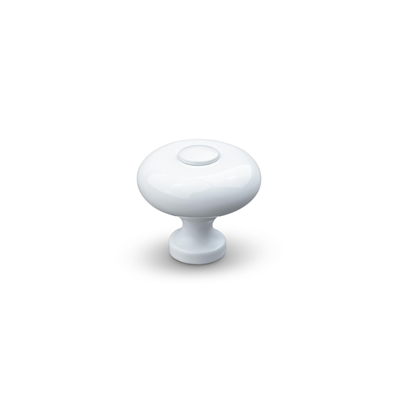 KNOB TODS PORCELAIN/MATT WHITE