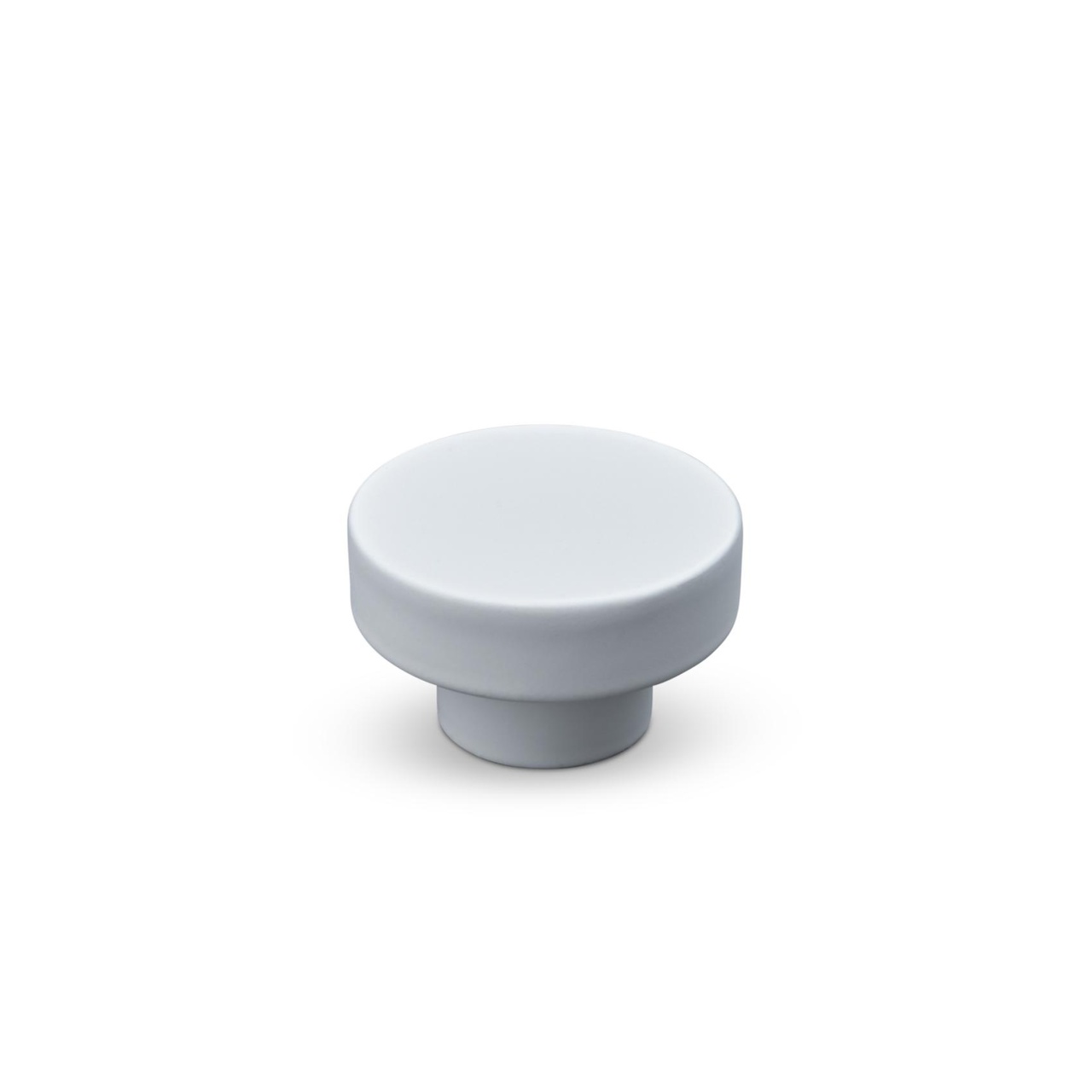 KNOB VASTO MATT WHITE
