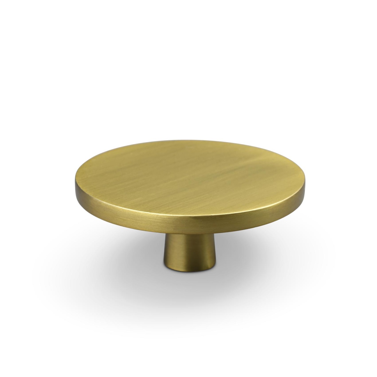 KNOB GARDA DIAM. 60MM MATT BRASS