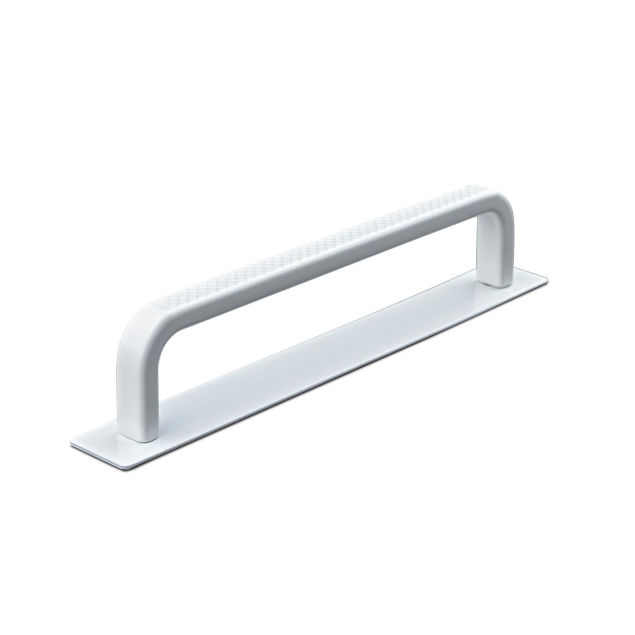 HANDLE GARDONE CC128 KNURLED MATT WHITE