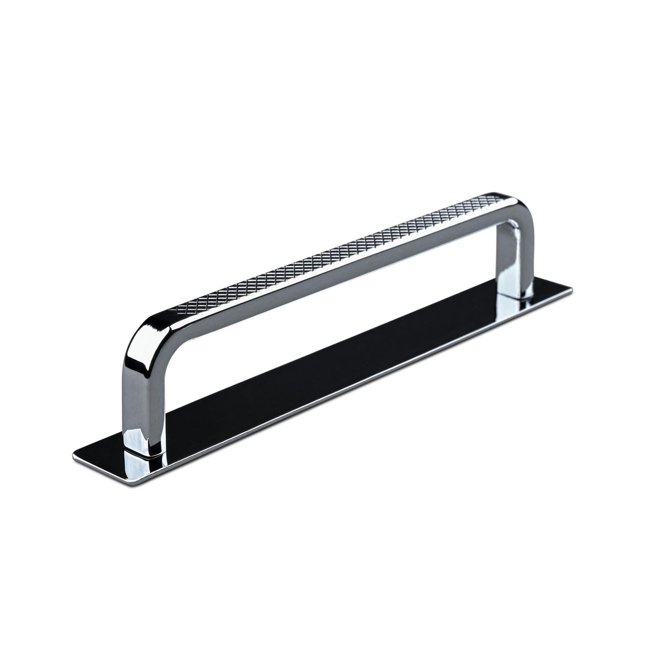 HANDLE GARDONE CC128 KNURLED CHROME