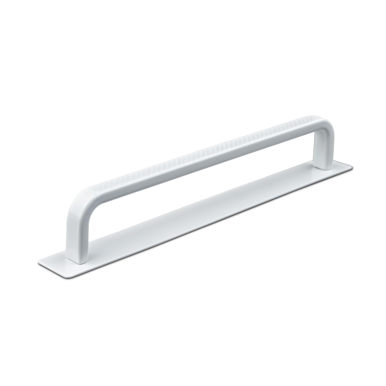 HANDLE GARDONE CC160 KNURLED MATT WHITE