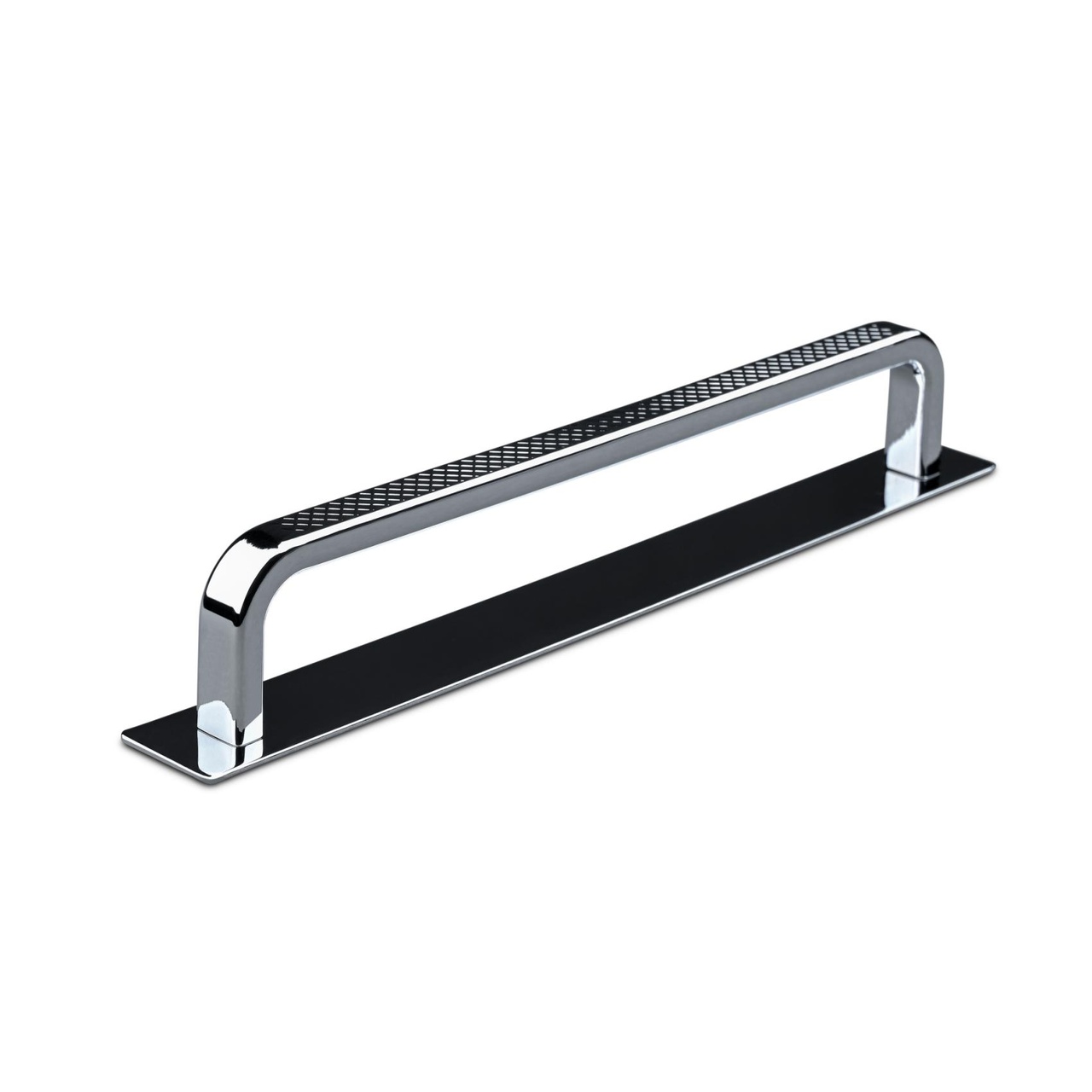 HANDLE GARDONE CC160 KNURLED CHROME