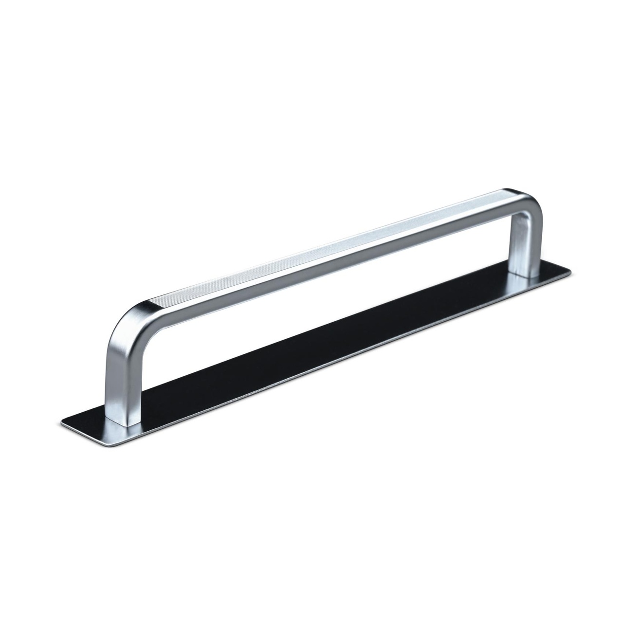 HANDLE GARDONE CC160 STRIPE ALUMINIUM-LOOK