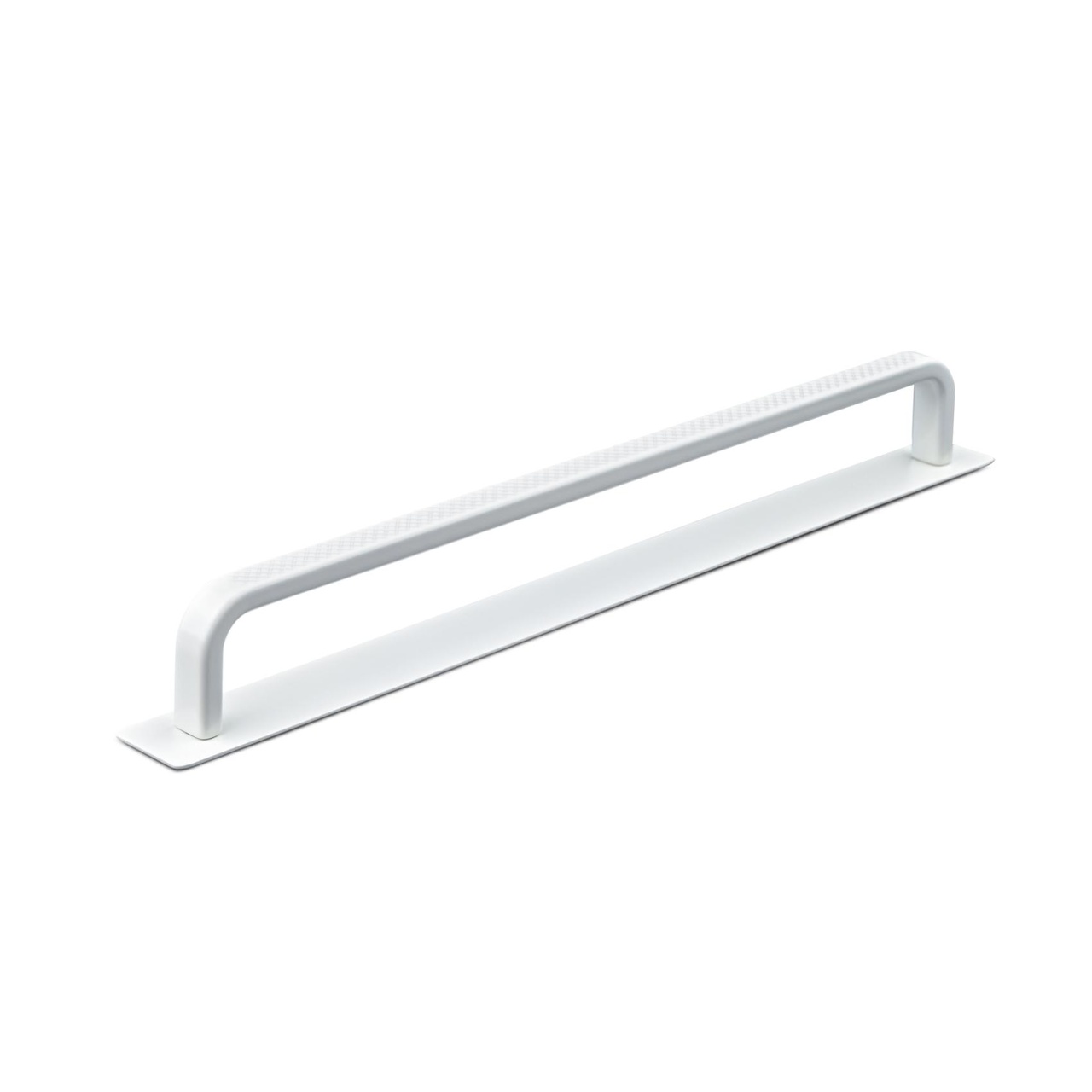 HANDLE GARDONE CC224 KNURLED MATT WHITE