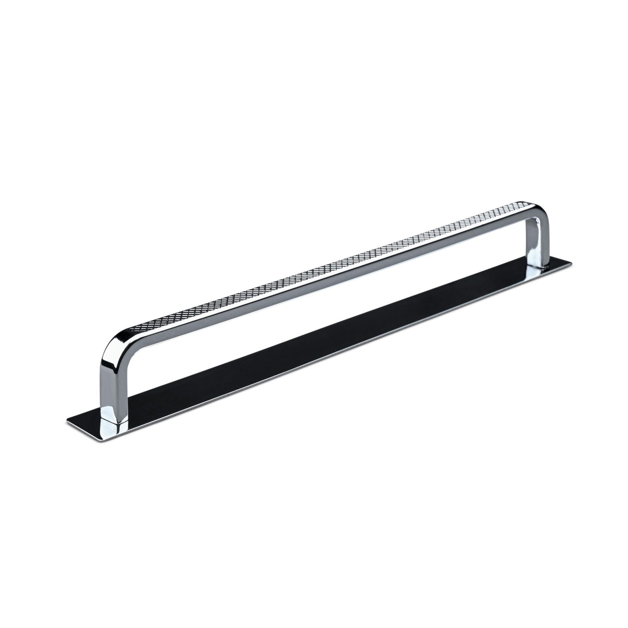 HANDLE GARDONE CC224 KNURLED CHROME