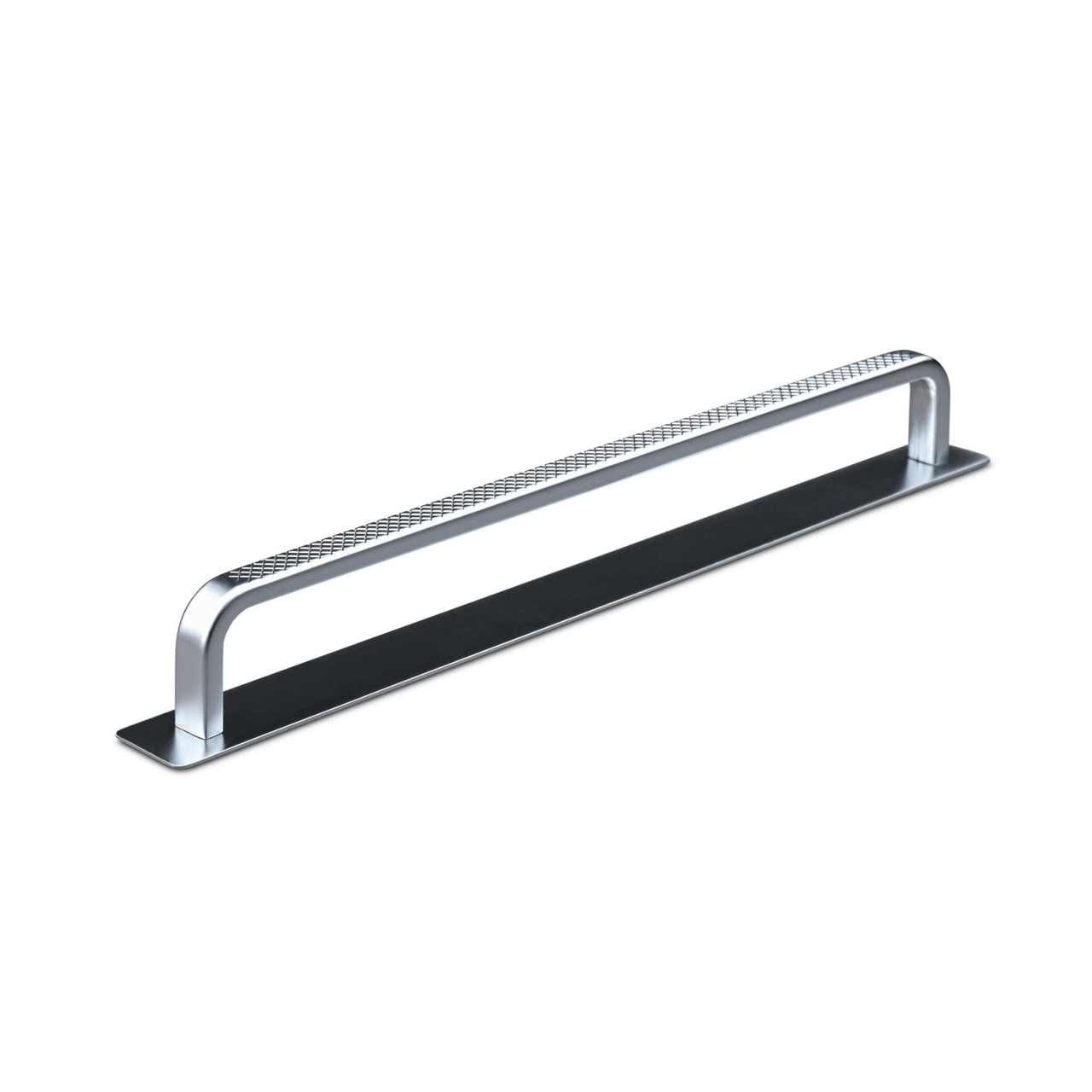 HANDLE GARDONE CC224 KNURLED ALUMINIUM-LOOK