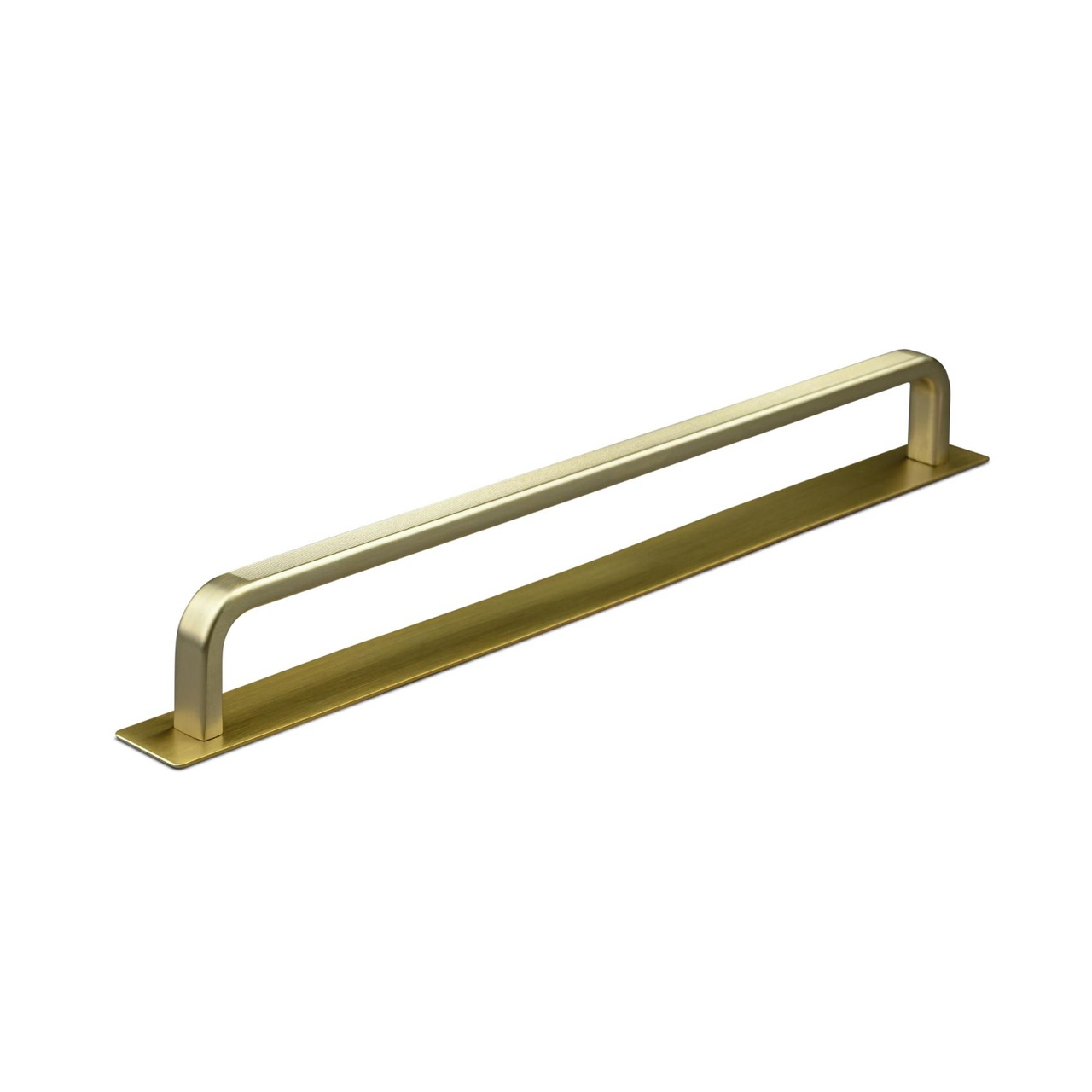 HANDLE GARDONE CC224 STRIPE MATT BRASS