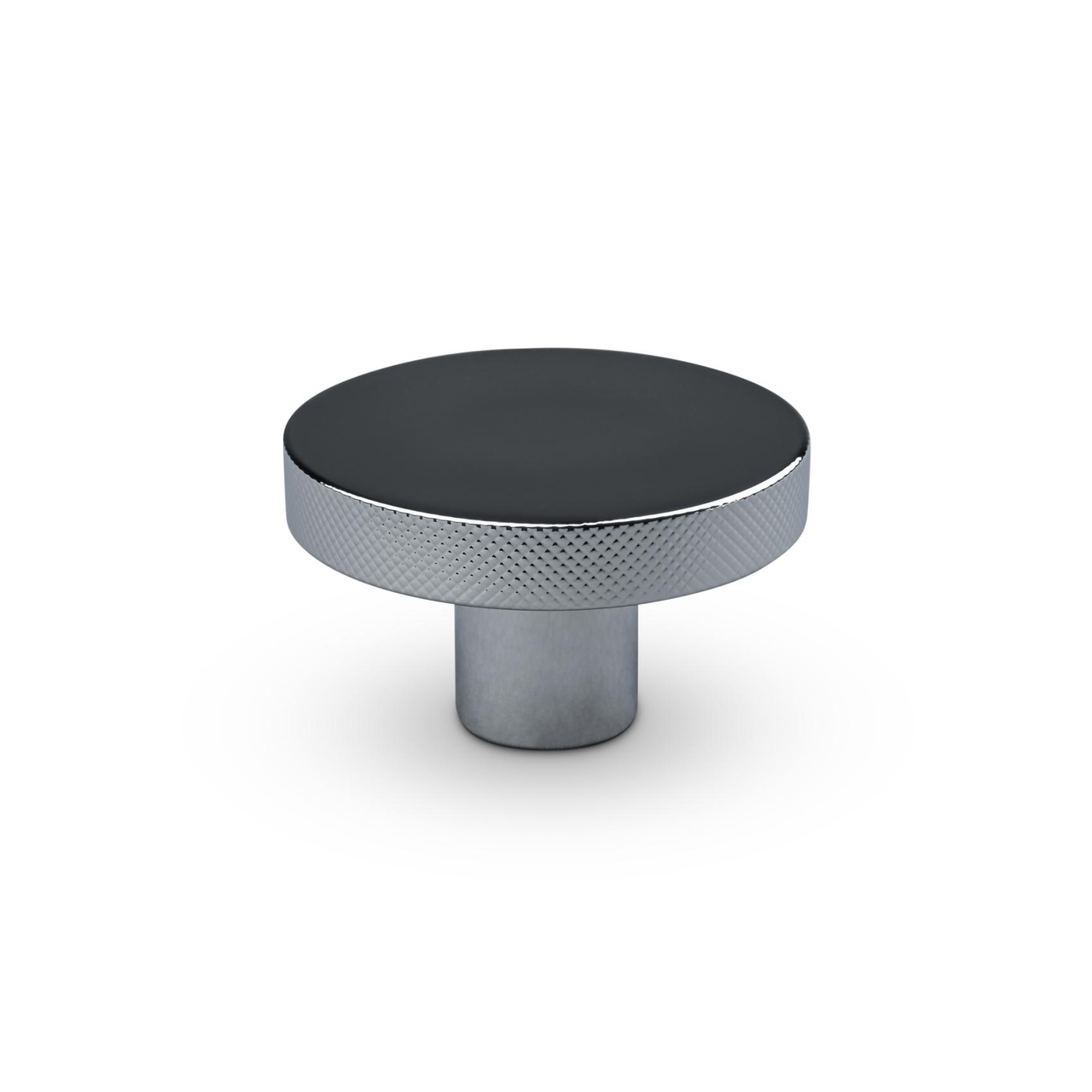 KNOB MONZA DIAM. 42MM KNURLED CHROME