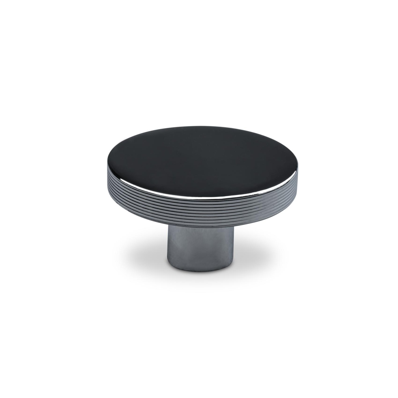 KNOB MONZA DIAM. 42MM STRIPE CHROME