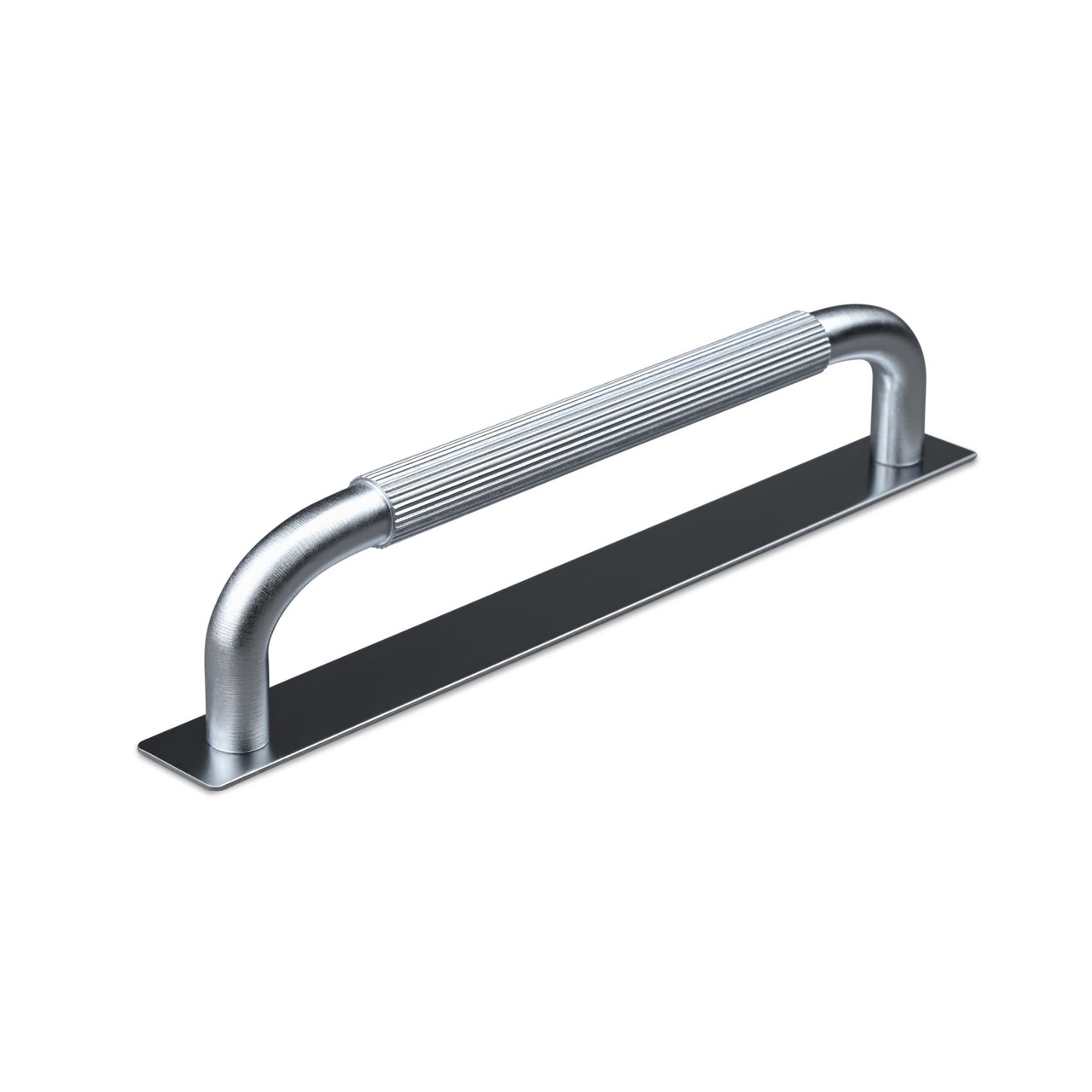 HANDLE PERUGIA CC160 STRIPE ALUMINIUM-LOOK