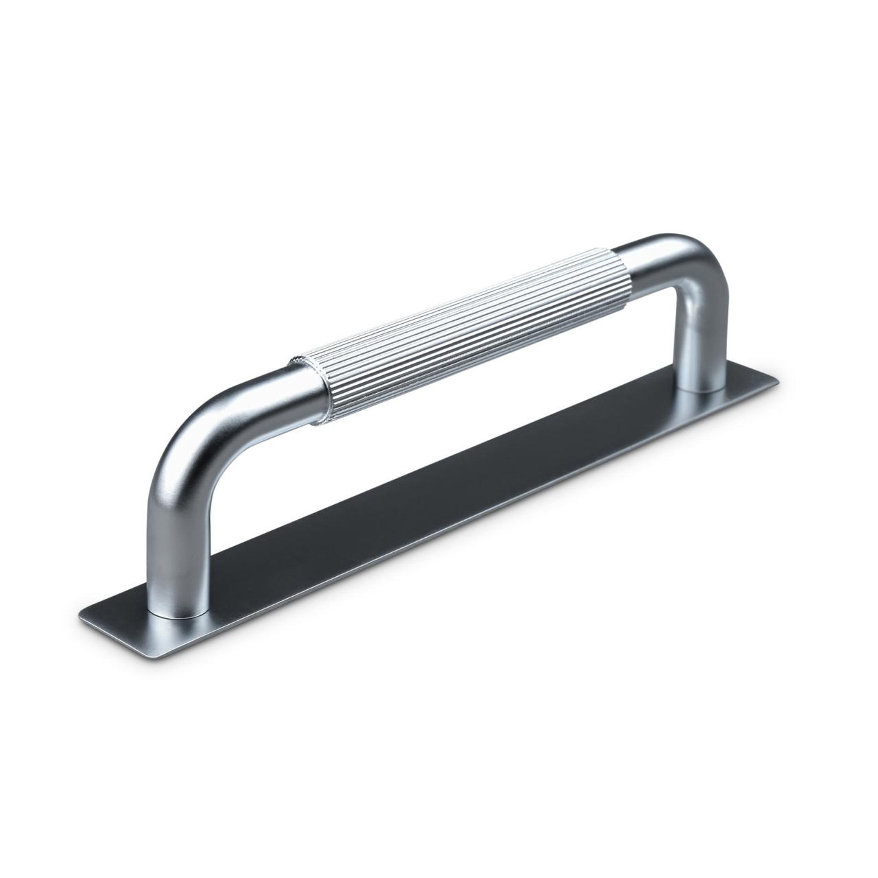 HANDLE PERUGIA CC128 STRIPE ALUMINIUM-LOOK