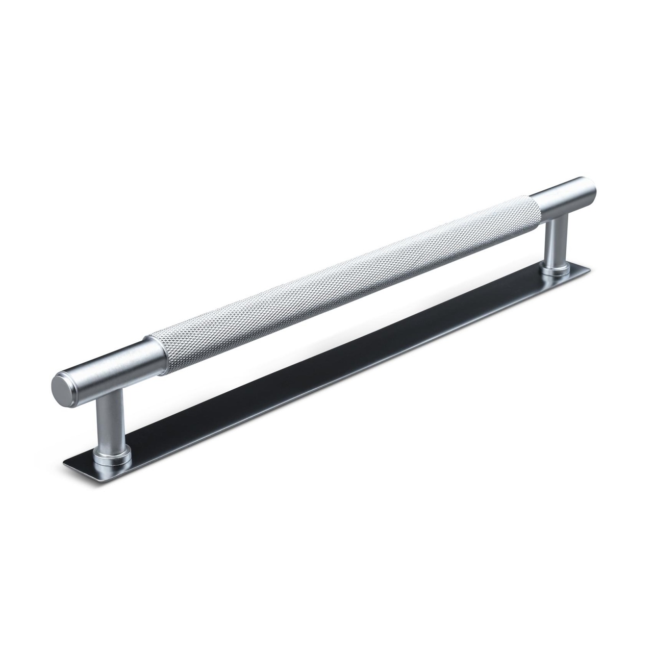 HANDLE SALO CC224 KNURLED ALUMINIUM-LOOK