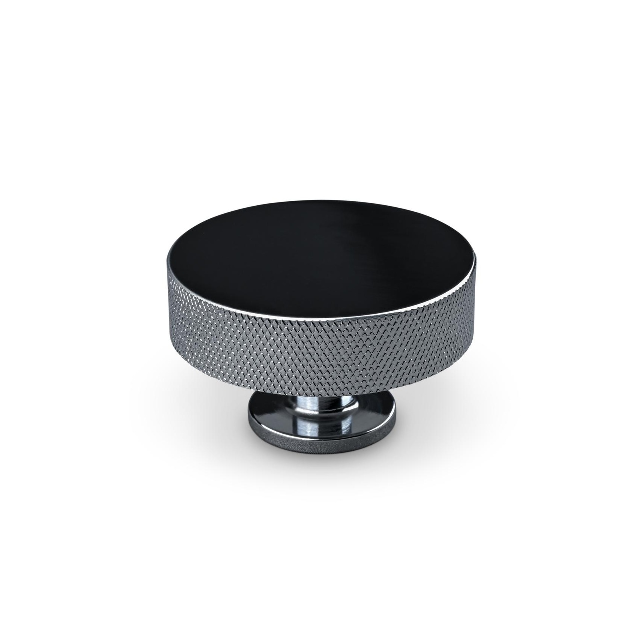 KNOB SASSARI DIAM. 50MM KNURLED CHROME