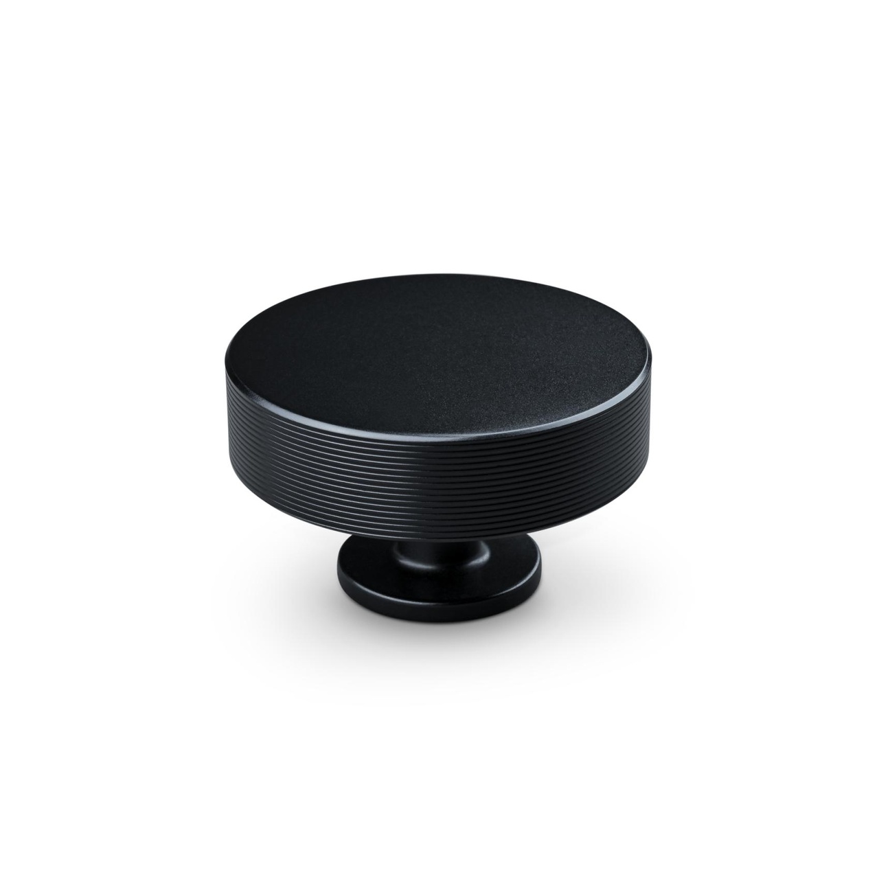 KNOB SASSARI DIAM. 50MM STRIPE MATT BLACK