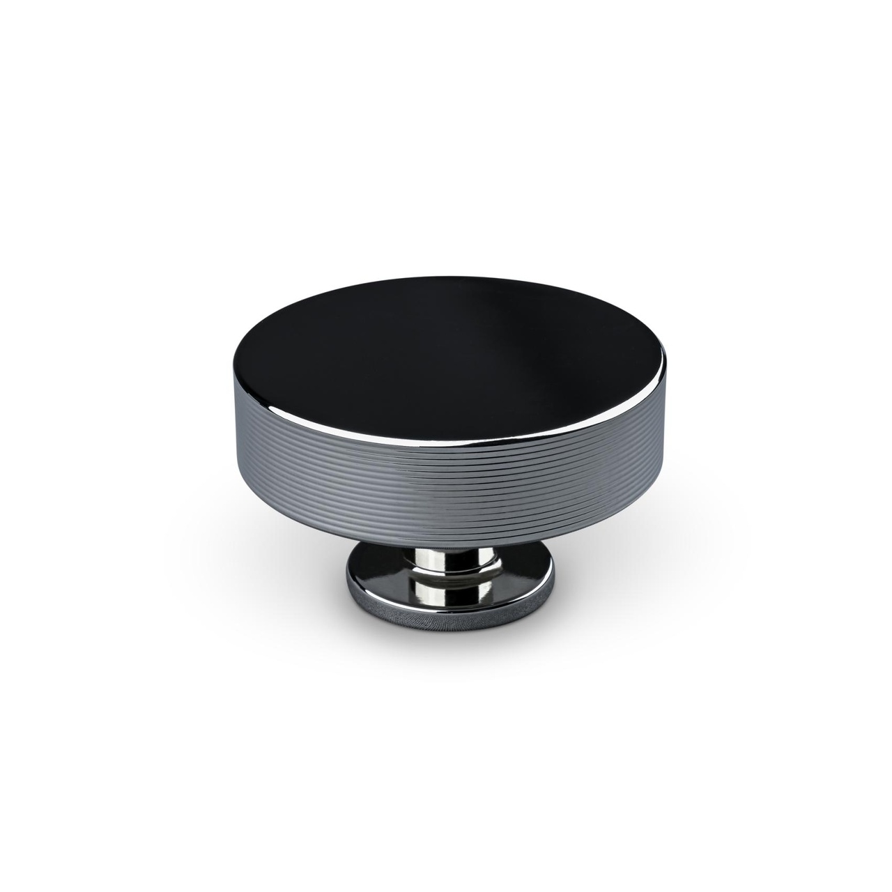 KNOB SASSARI DIAM. 50MM STRIPE CHROME