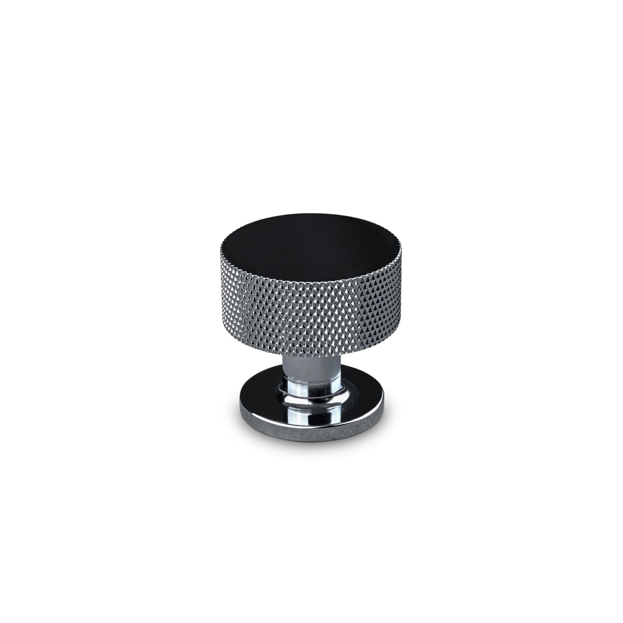 KNOB SASSARI DIAM. 30MM KNURLED CHROME