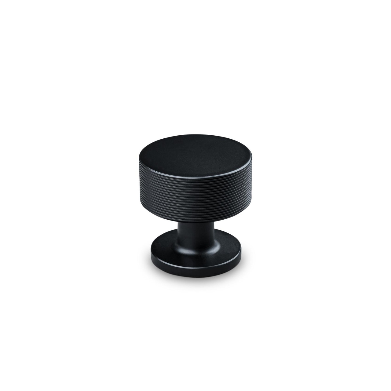 KNOB SASSARI DIAM. 30MM STRIPE MATT BLACK