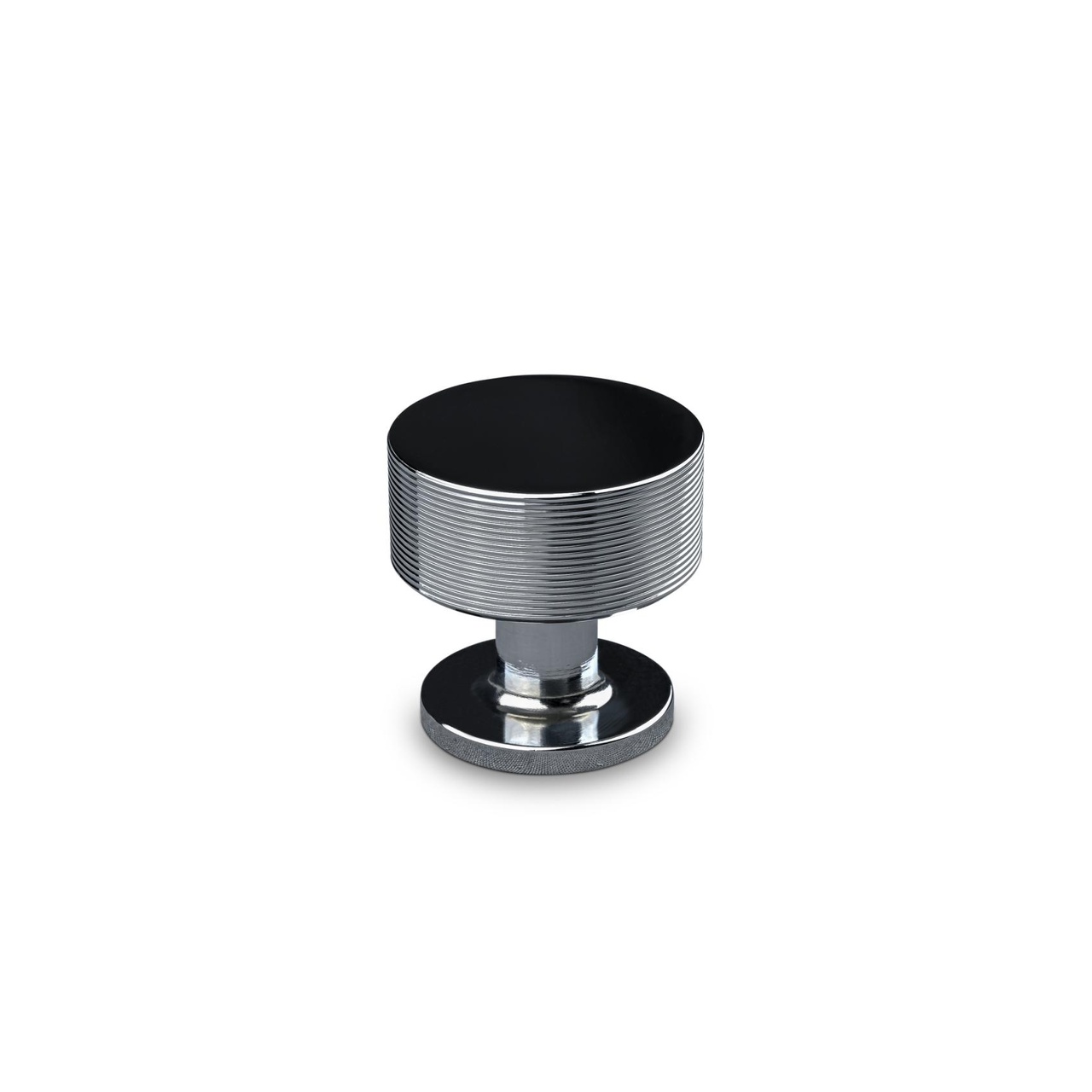 KNOB SASSARI DIAM. 30MM STRIPE CHROME