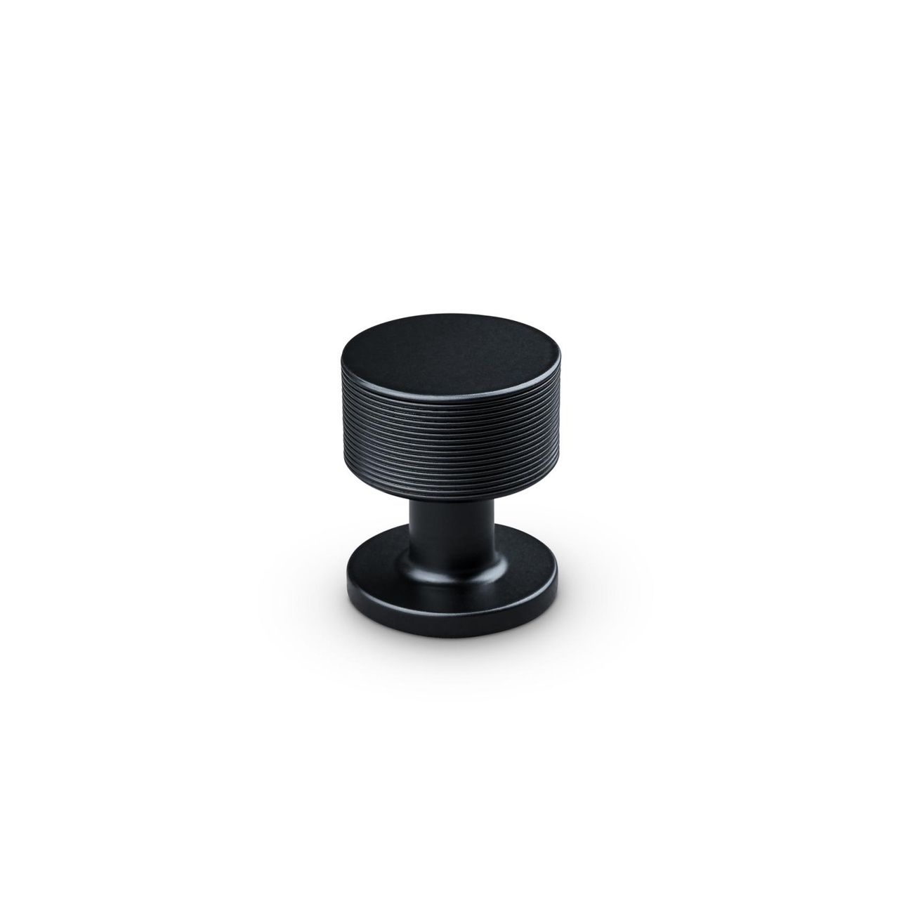 KNOB SASSARI DIAM. 25MM STRIPE MATT BLACK