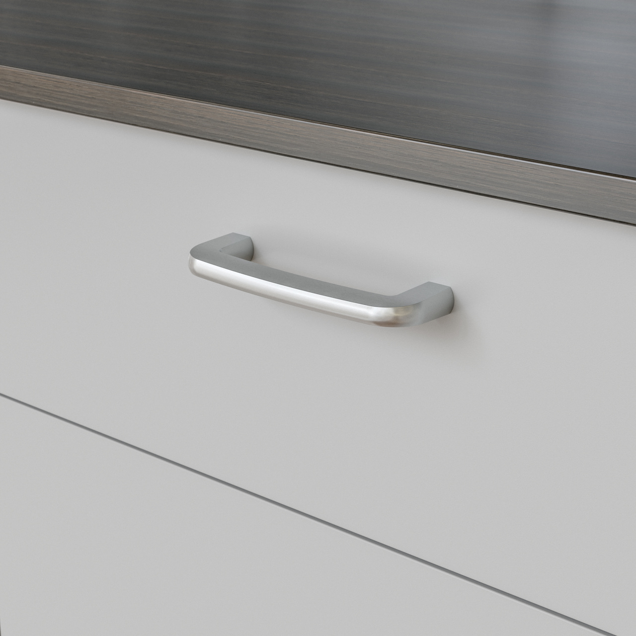 HANDLE VISBY CC128 STAINLESS STEEL-LOOK