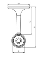 Rod holder 1557 closed