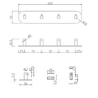 Towel hook Tours