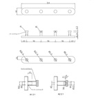 Towel hook Dijon