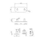 Towel hook Tours