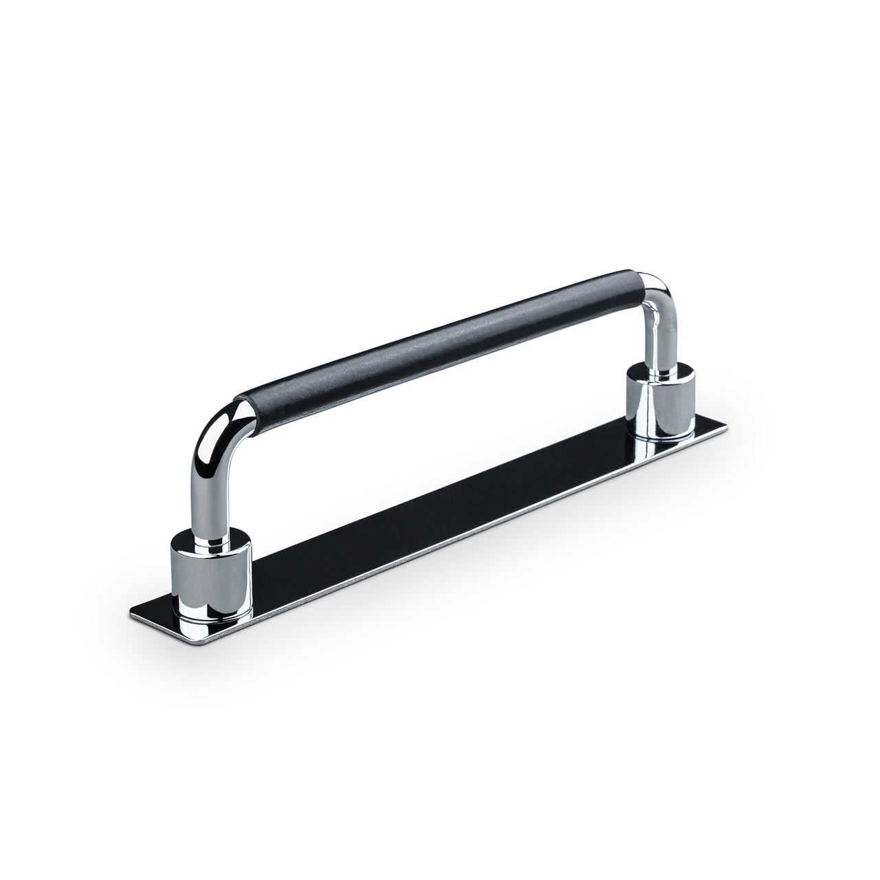 HANDLE ASISSI CC128 CHROME BLACK SWEPT
