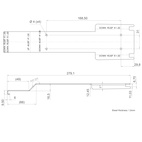 LUGO MOUNTING BRACKET WASTE BIN