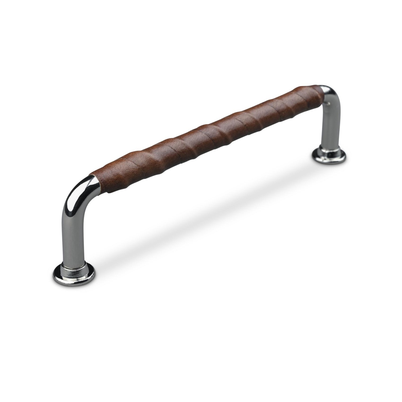 HANDLE BURANO CC128 CHROME BROWN WRAPPED