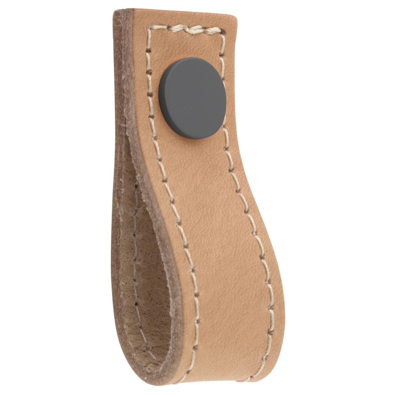 HANDLE AVIO GREY/LIGHT BROWN LEATHER