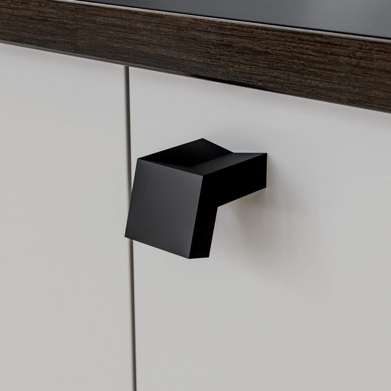 KNOB BÅSTAD 16MM MATT BLACK