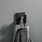 Backplate leather Vieste Knob/hook