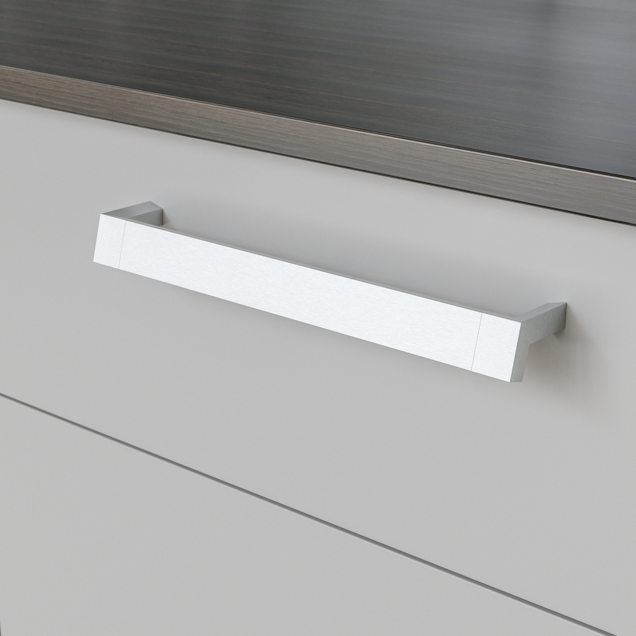 HANDLE BÅSTAD CC256 STAINLESS STEEL-LOOK