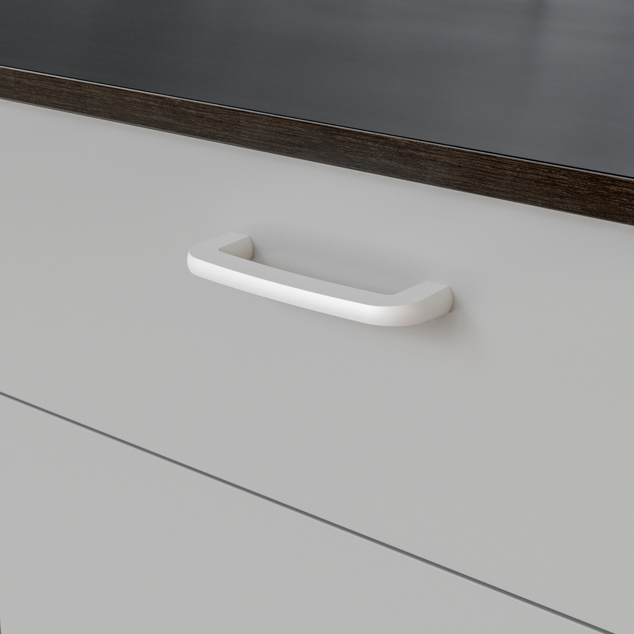 HANDLE VISBY CC128 MATT WHITE