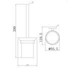 Toilet brush Dijon
