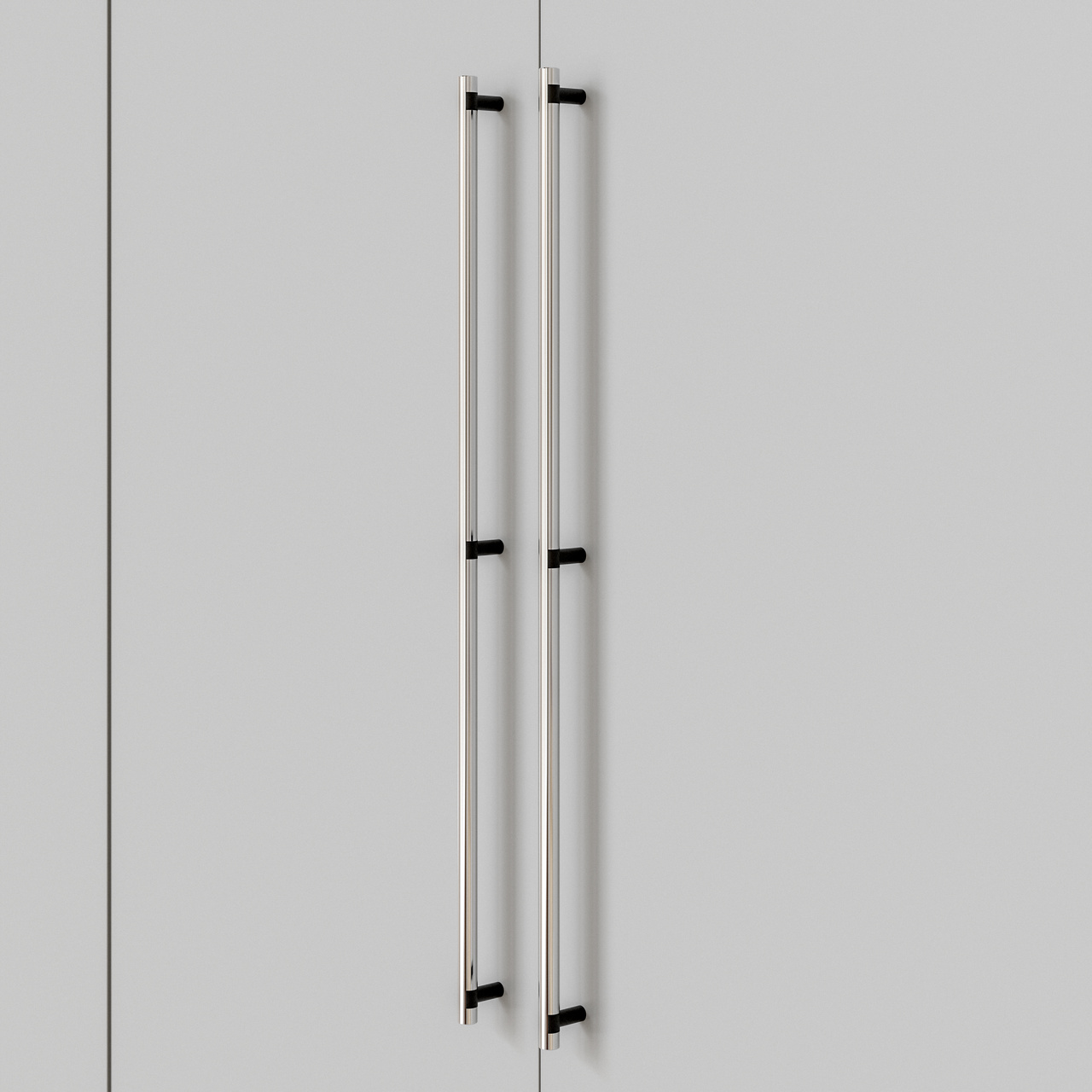 HANDLE VARBERG CC704 CHROME/MATT BLACK