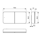 Remote control L&S MEC driver - Wireless 2.4Ghz zigbee