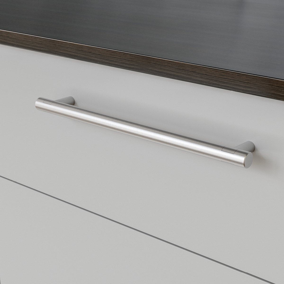 HANDLE VARBERG CC256 STANLESS STEEL-LOOK