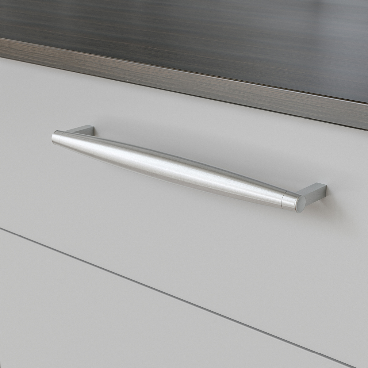 HANDLE HJO CC256 STAINLESS STEEL-LOOK/STAINLESS STEEL-LOOK