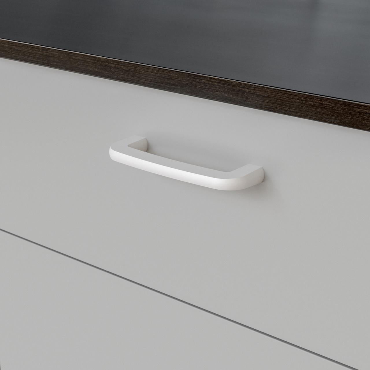 HANDLE VISBY CC128 MATT WHITE