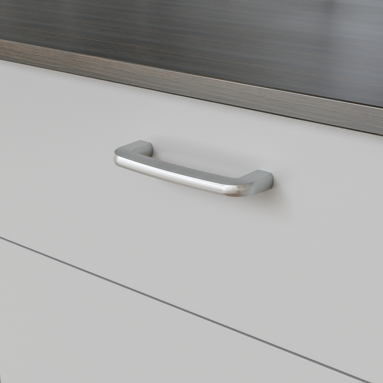 HANDLE VISBY CC128 STAINLESS STEEL-LOOK