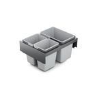 WASTE SORTING SYSTEM VIGO 60X45 DARK GREY 1/2