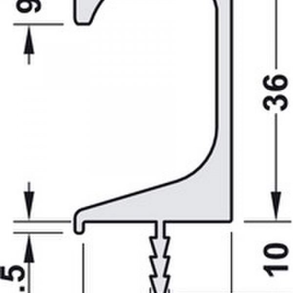 Profile handle 27904