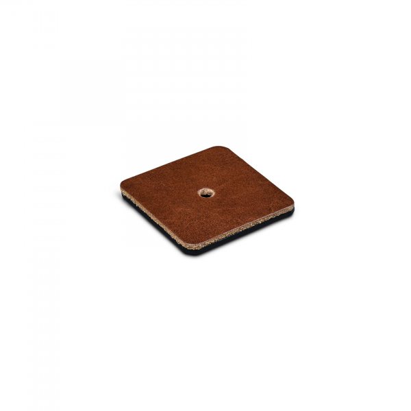 Backplate leather Vieste Knob/hook